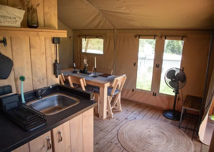 Glampingzelt Heide - 索尔陶